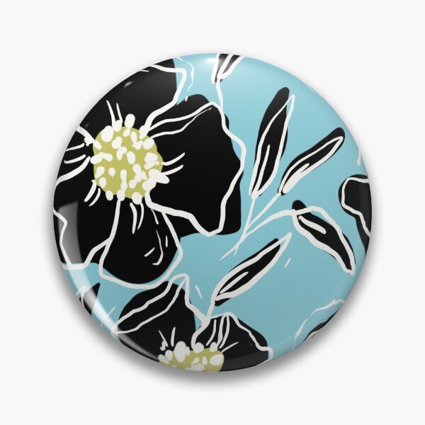 Artikelvorschau, Blaue Blume entworfen und verkauft von PrintTash.