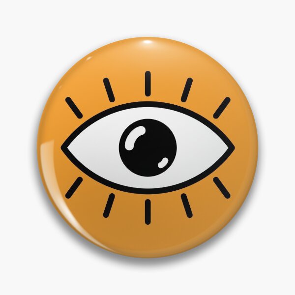 Item preview, Open eye - orange designed and sold by reIntegration.