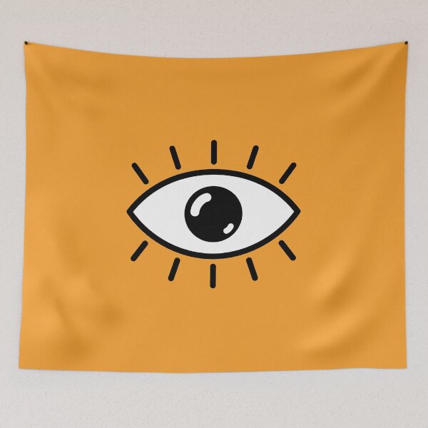 Item preview, Open eye - orange designed and sold by reIntegration.