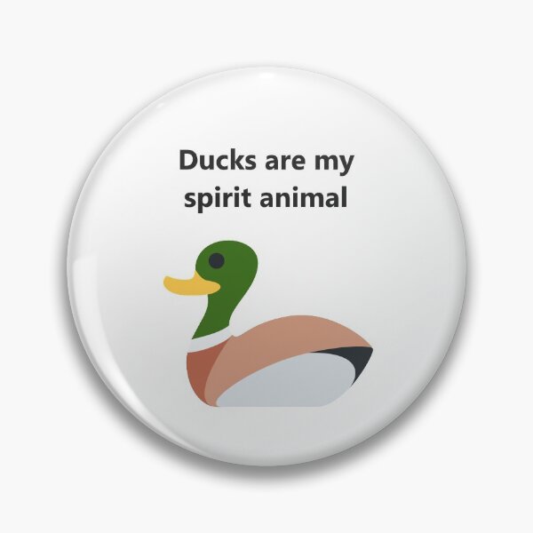 Item preview, Ducks are my spirit animal designed and sold by Shrewd Mood.