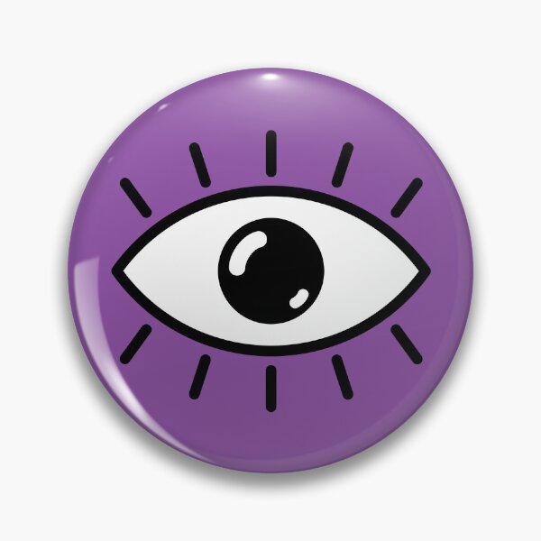 Item preview, Open eye - purple designed and sold by reIntegration.