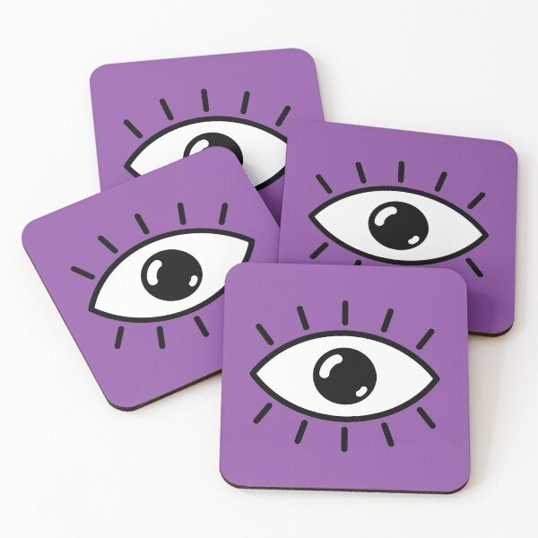 Item preview, Open eye - purple designed and sold by reIntegration.