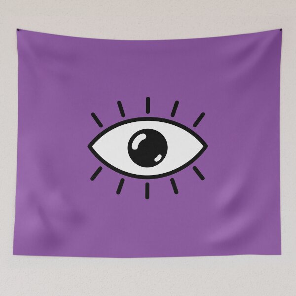 Item preview, Open eye - purple designed and sold by reIntegration.