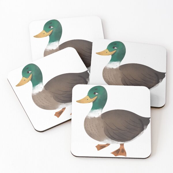 Item preview, happy duck designed and sold by Shrewd Mood.