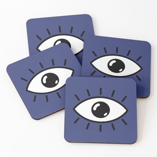 Item preview, Open eye - blue designed and sold by reIntegration.