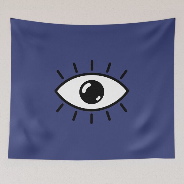 Item preview, Open eye - blue designed and sold by reIntegration.