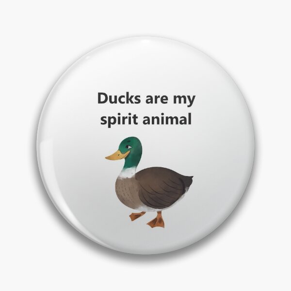 Item preview, Ducks are m spirit animal designed and sold by Shrewd Mood.