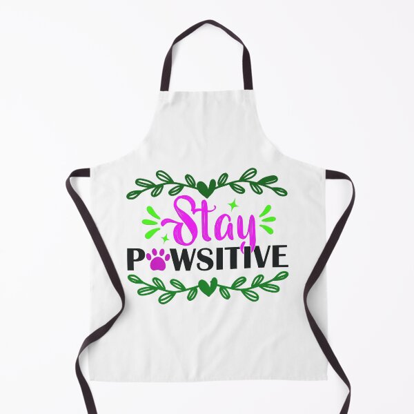 Item preview, Stay Pawsitive - Pink and Green designed and sold by Douglas Walker.