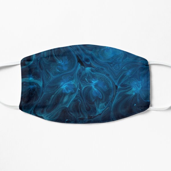 Blue ocean Flat Mask