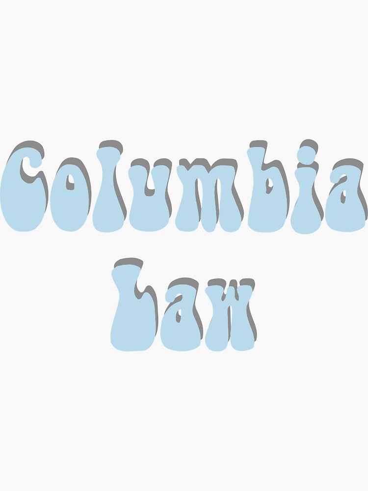 columbia law merch