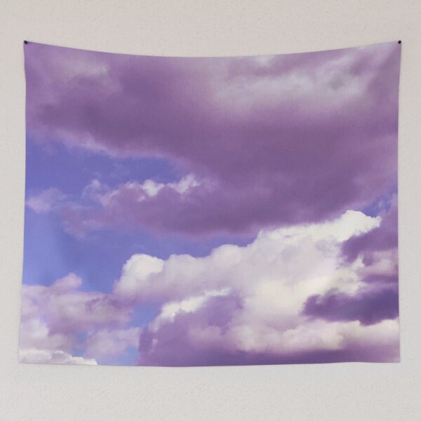 Item preview, Purple Super Cloudy Day During Spring designed and sold by Barolina.