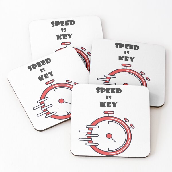 Item preview, Speed is key designed and sold by Shrewd Mood.