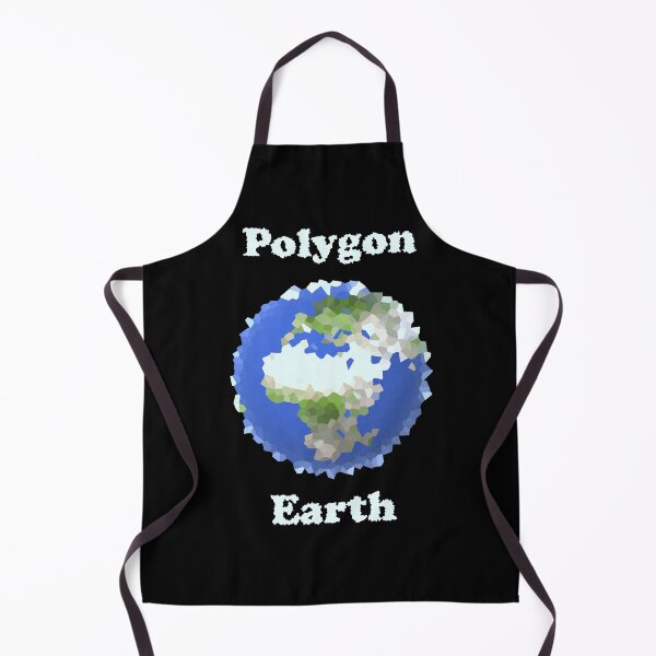 Item preview, Polygon planet Earth White text designed and sold by Francesko221.