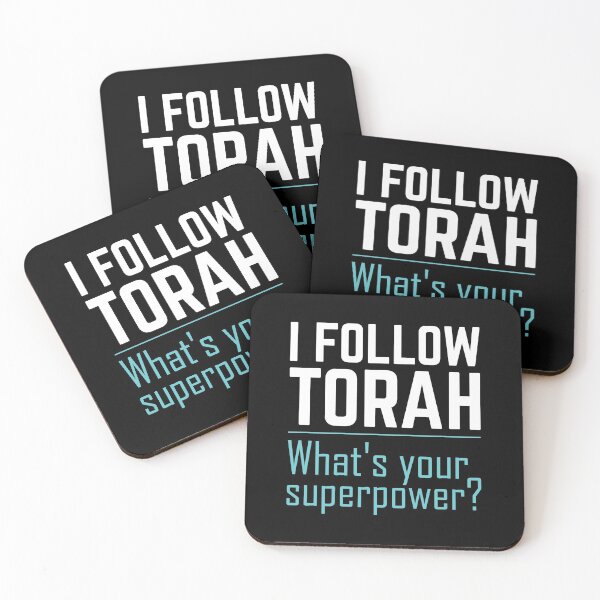 Item preview, I Follow Torah What's Your Superpower? designed and sold by Torah-Tees.
