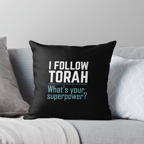 Item preview, I Follow Torah What's Your Superpower? designed and sold by Torah-Tees.