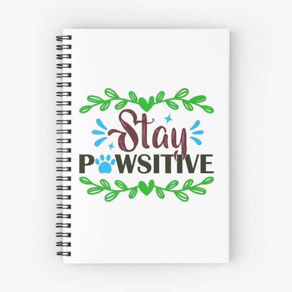 Item preview, Stay Pawsitive - Brown and Blue designed and sold by Douglas  Walker.