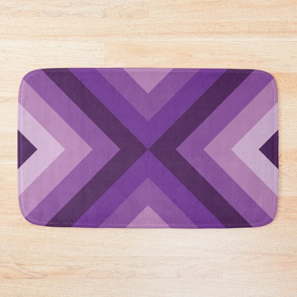 Item preview, Striped chevron purple line pattern designed and sold by BLMcreations.