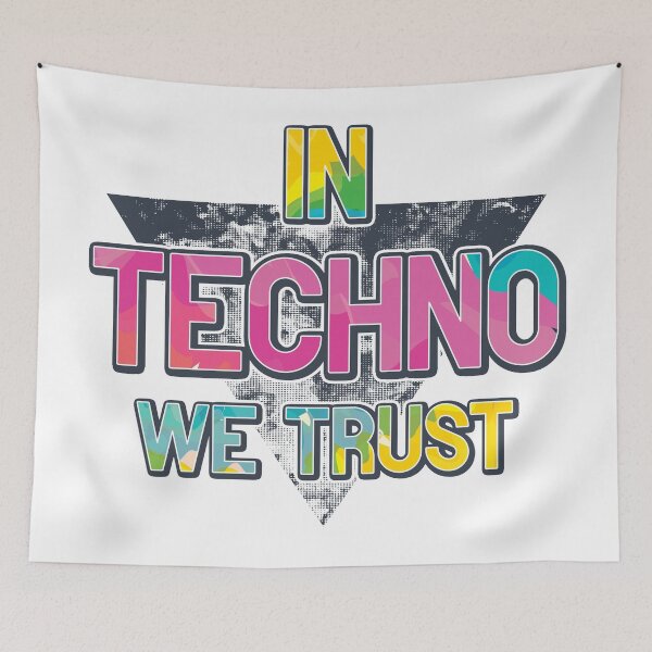 Item preview, In Techno We Trust - Dye designed and sold by infleims.