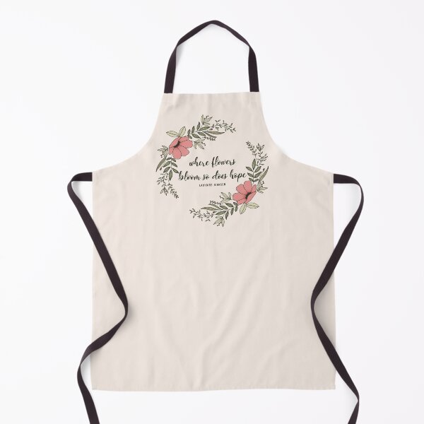 Item preview, Where Flowers Bloom - Lettered Quote designed and sold by Homebody Hobbyist.