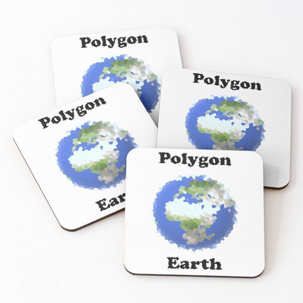 Item preview, Polygon planet Earth Black text designed and sold by Francesko221.