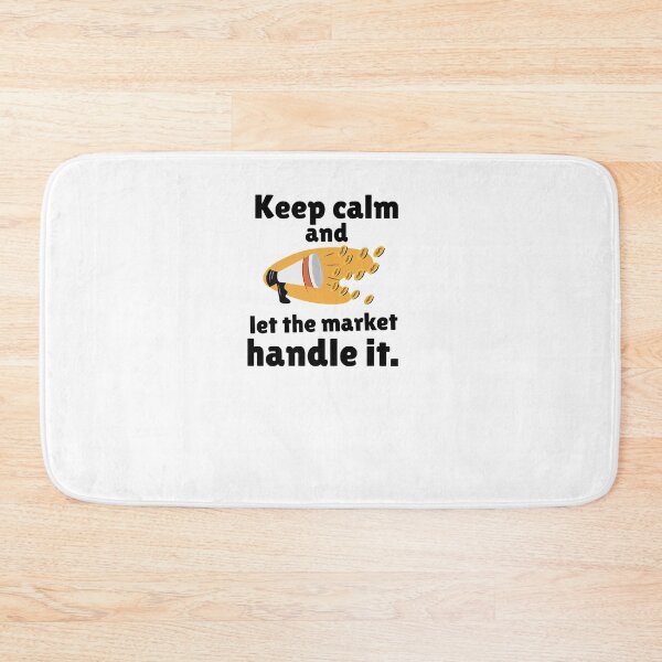 Item preview, Keep calm and let the market handle it. - Share design designed and sold by GLwithUs.