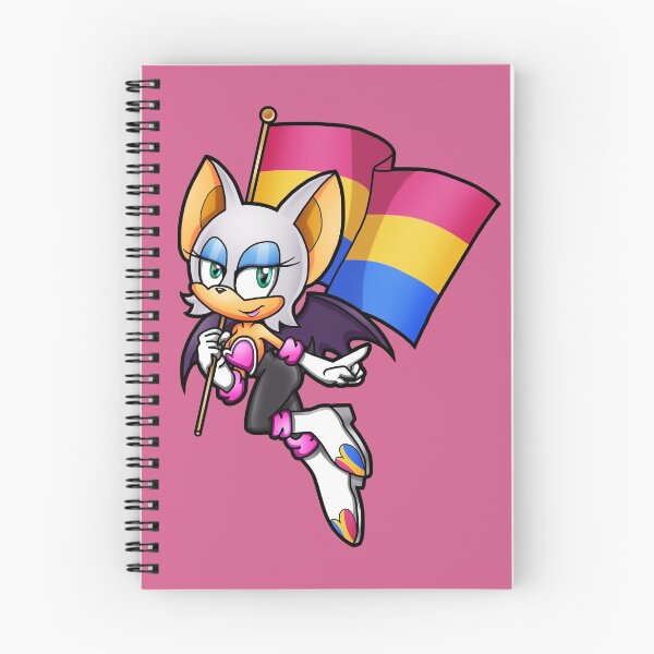 Item preview, Anthropomorphic Sexy Bat Girl LGBT Pride Flag Pansexual Pan designed and sold by Zphal.