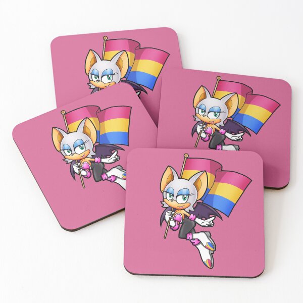 Item preview, Anthropomorphic Sexy Bat Girl LGBT Pride Flag Pansexual Pan designed and sold by Zphal.