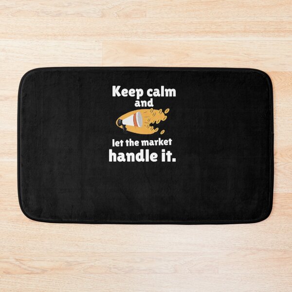 Item preview, Keep calm and let the market handle it. - Share design designed and sold by GLwithUs.