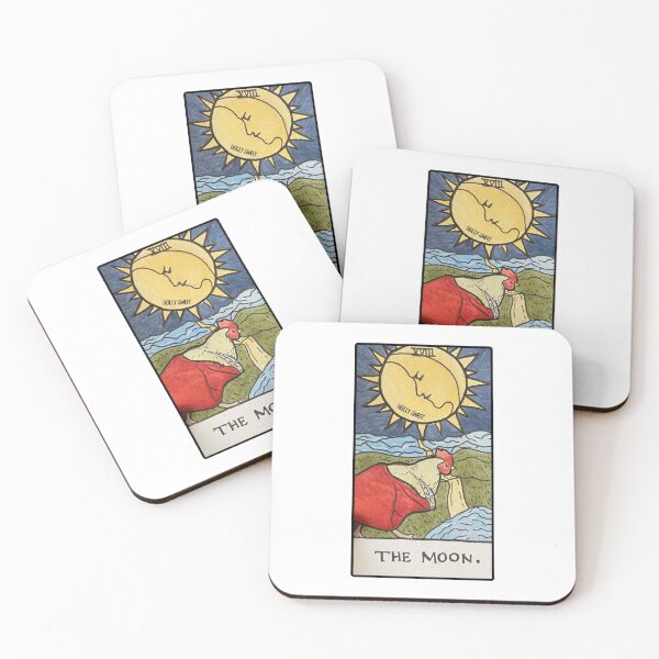 Artikelvorschau, Die Tarotkarte „The Moon Chicken Vine Meme“ entworfen und verkauft von hollyisnotanart.