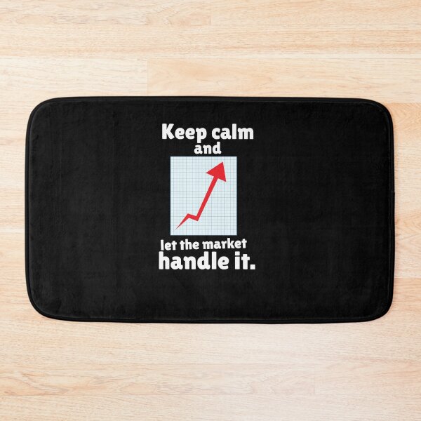 Item preview, Keep calm and let the market handle it. - Shares designed and sold by GLwithUs.