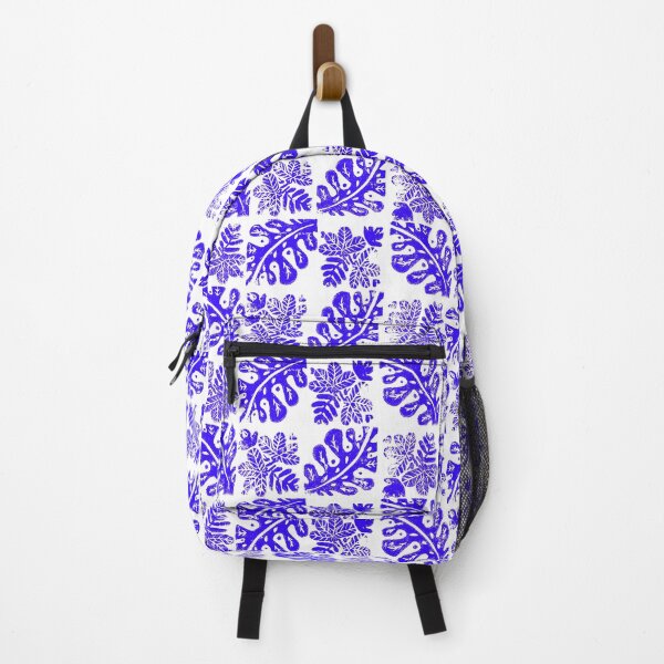Item preview, blue leaves plant pattern designed and sold by Isabelle Gatzler.