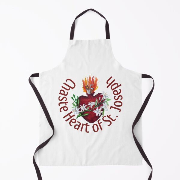 Item preview, Chaste Heart of St. Joseph, Saint Joseph, Santo Giuseppe, St, Joseph heart designed and sold by AMDG Line.