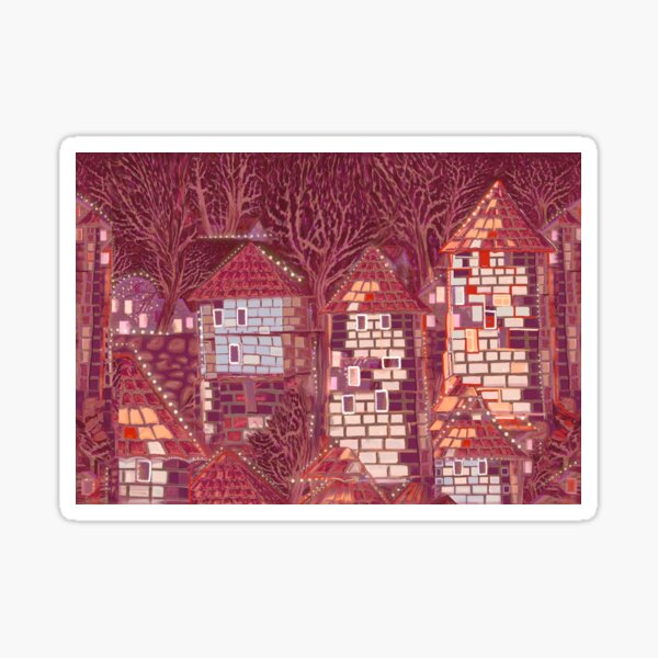 A city or dreams Sticker