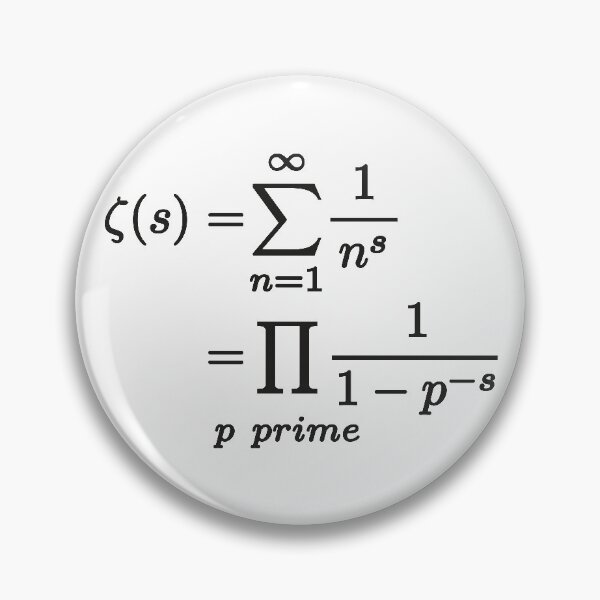 Item preview, Zeta Function: Math Teacher Gift designed and sold by thegiftedadult.