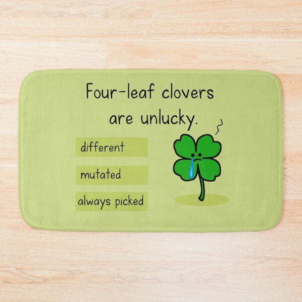 Item preview, Shamefaced shamrock designed and sold by hungryfatcat.