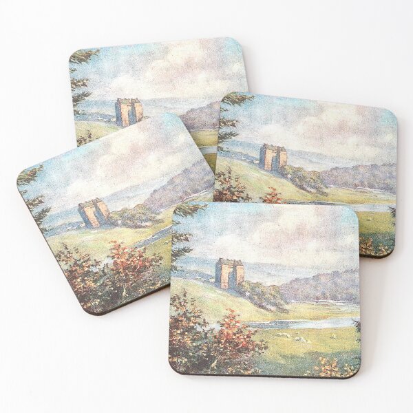 Item preview, Vintage Illustration of Neidpath Castle, Peebles designed and sold by yourscotborders.