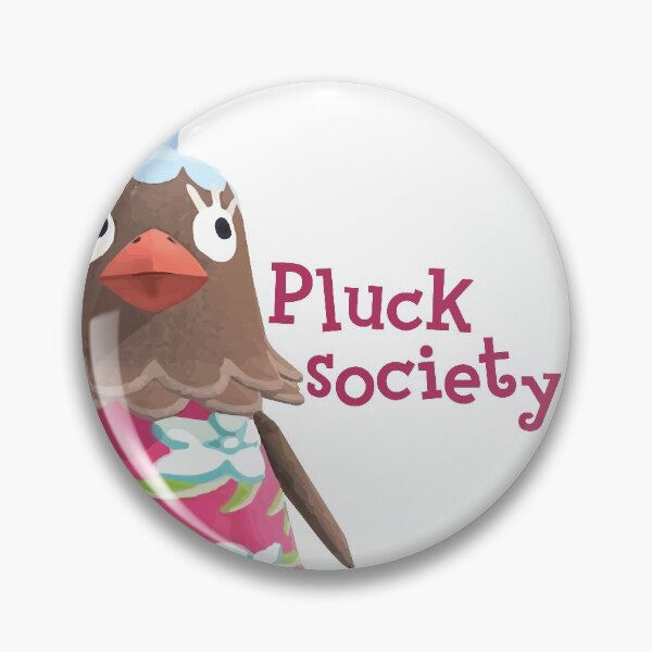Item preview, Plucky says Pluck Society designed and sold by animalx-ing.