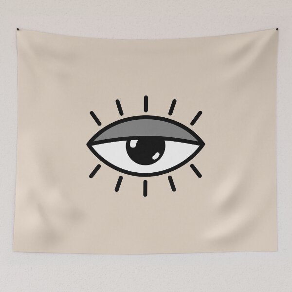Item preview, Half open eye - beige designed and sold by reIntegration.