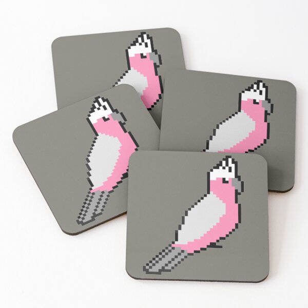 Item preview, Pixel Art Galah designed and sold by Sauropsida.