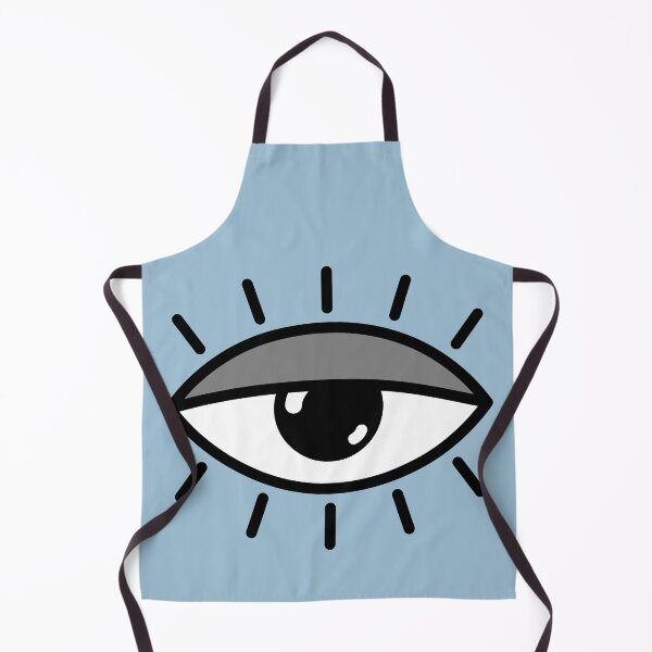 Item preview, Half open eye - light blue designed and sold by reIntegration.