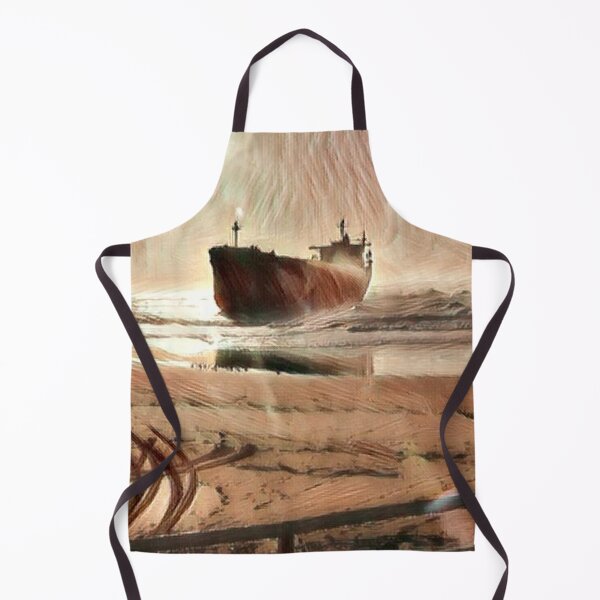Item preview, Digital Painting Pasha Bulker Ship Grounded on a Beach in Australia designed and sold by bradm50.
