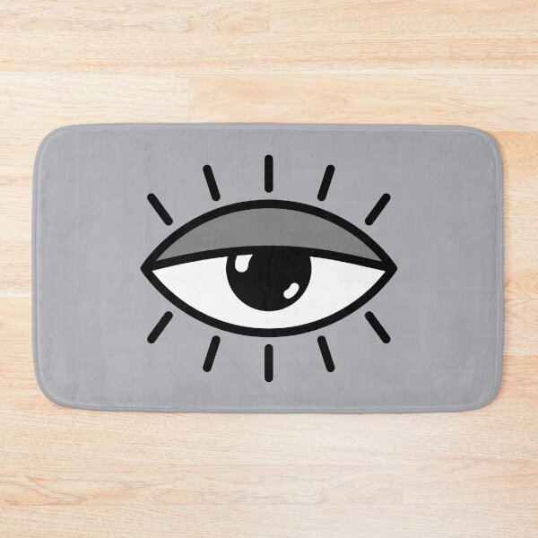 Item preview, Half open eye - gray designed and sold by reIntegration.