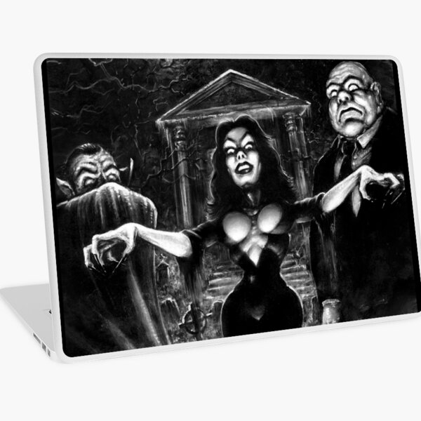 Vampira Plan 9 zombies Laptop Skin