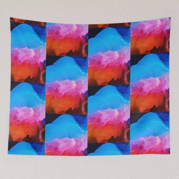 Item preview, Blue Pink Reddish Orange Abstract designed and sold by robspencer.
