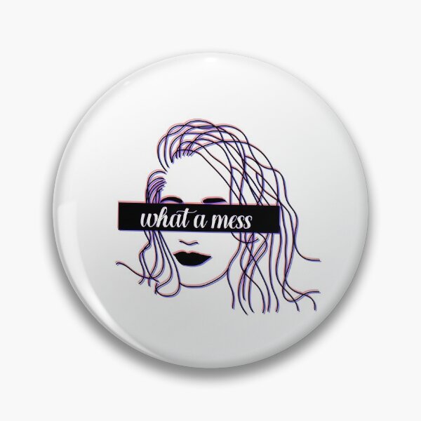 Item preview, What a Mess | Glitch Line Girls designed and sold by Edgy--Girl.