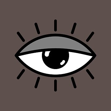 Artwork thumbnail, Half open eye - brown by reIntegration