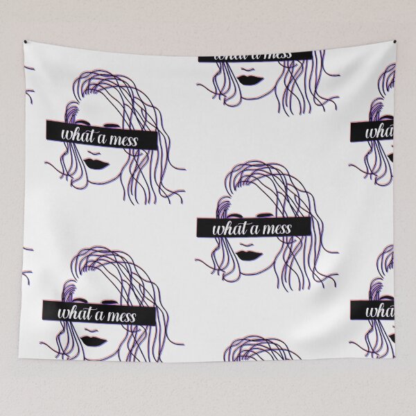 Item preview, What a Mess | Glitch Line Girls designed and sold by Edgy--Girl.
