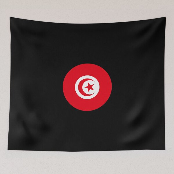 Item preview, Tunisia Tunisian flag flag designed and sold by GeogDesigns.
