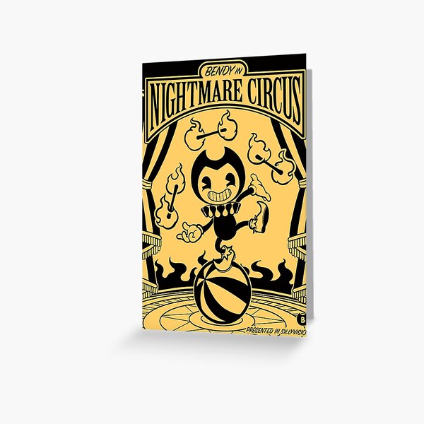 Bendy And The Ink Machine Greeting Cards | Redbubble