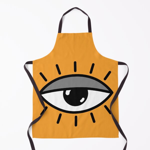 Item preview, Half open eye - orange designed and sold by reIntegration.